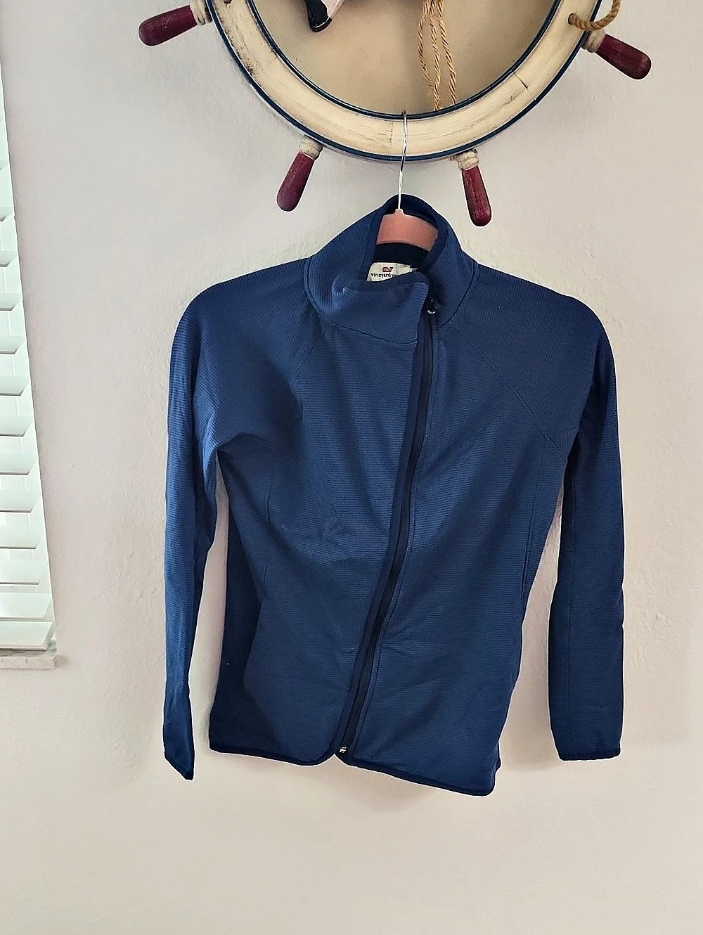 vineyard vines Blue Full-Zip Jacket Size XS